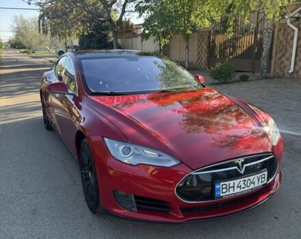 Красный Тесла Модель С, объемом двигателя 0 л и пробегом 183 тыс. км за 13500 $, фото 1 на Automoto.ua