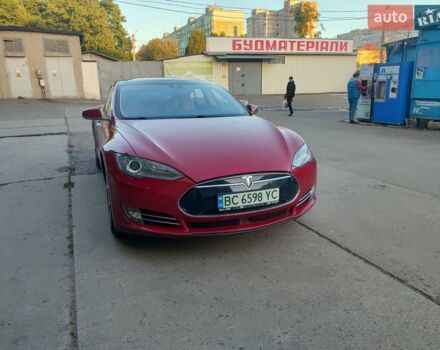 Красный Тесла Модель С, объемом двигателя 0 л и пробегом 223 тыс. км за 13200 $, фото 1 на Automoto.ua