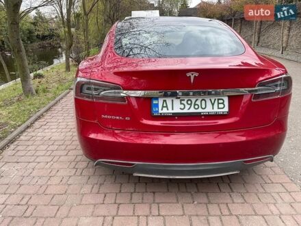 Червоний Тесла Модель С, об'ємом двигуна 0 л та пробігом 186 тис. км за 11900 $, фото 1 на Automoto.ua
