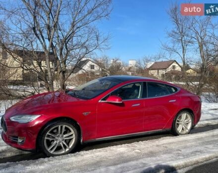 Червоний Тесла Модель С, об'ємом двигуна 0 л та пробігом 186 тис. км за 12100 $, фото 1 на Automoto.ua