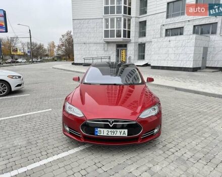 Червоний Тесла Модель С, об'ємом двигуна 0 л та пробігом 103 тис. км за 14500 $, фото 1 на Automoto.ua