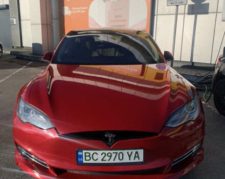 Червоний Тесла Модель С, об'ємом двигуна 0 л та пробігом 184 тис. км за 16300 $, фото 1 на Automoto.ua