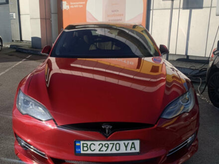 Червоний Тесла Модель С, об'ємом двигуна 0 л та пробігом 184 тис. км за 16300 $, фото 1 на Automoto.ua
