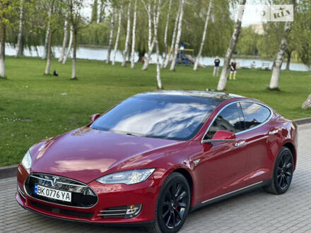 Червоний Тесла Модель С, об'ємом двигуна 0 л та пробігом 49 тис. км за 22699 $, фото 1 на Automoto.ua
