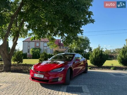 Червоний Тесла Модель С, об'ємом двигуна 0 л та пробігом 165 тис. км за 14500 $, фото 1 на Automoto.ua