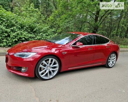Червоний Тесла Модель С, об'ємом двигуна 0 л та пробігом 123 тис. км за 22700 $, фото 1 на Automoto.ua