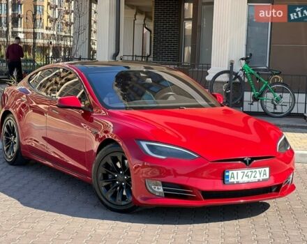 Червоний Тесла Модель С, об'ємом двигуна 0 л та пробігом 104 тис. км за 18500 $, фото 1 на Automoto.ua