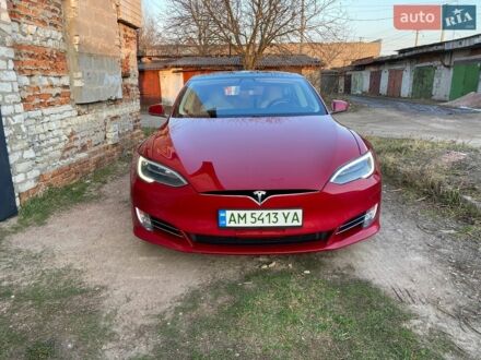 Червоний Тесла Модель С, об'ємом двигуна 0 л та пробігом 265 тис. км за 16240 $, фото 1 на Automoto.ua