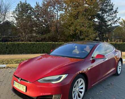 Червоний Тесла Модель С, об'ємом двигуна 0 л та пробігом 91 тис. км за 17000 $, фото 1 на Automoto.ua