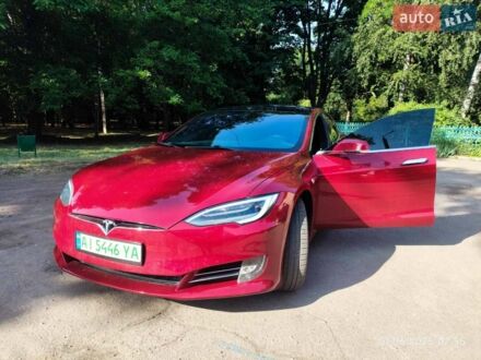 Червоний Тесла Модель С, об'ємом двигуна 0 л та пробігом 63 тис. км за 27500 $, фото 1 на Automoto.ua