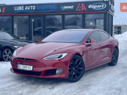 Красный Тесла Модель С, объемом двигателя 0 л и пробегом 87 тыс. км за 16490 $, фото 1 на Automoto.ua