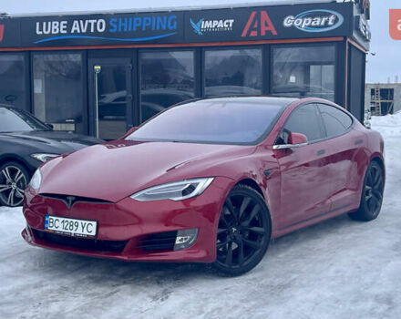 Червоний Тесла Модель С, об'ємом двигуна 0 л та пробігом 87 тис. км за 16490 $, фото 1 на Automoto.ua
