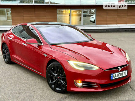 Червоний Тесла Модель С, об'ємом двигуна 0 л та пробігом 110 тис. км за 35500 $, фото 1 на Automoto.ua