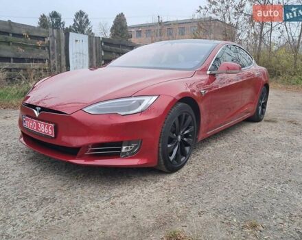 Червоний Тесла Модель С, об'ємом двигуна 0 л та пробігом 182 тис. км за 17999 $, фото 1 на Automoto.ua