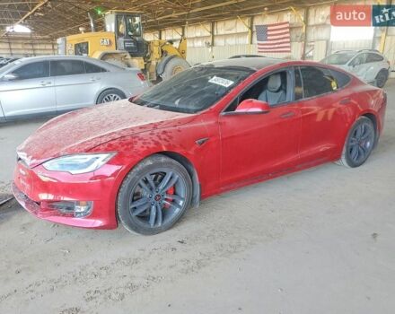 Червоний Тесла Модель С, об'ємом двигуна 0 л та пробігом 90 тис. км за 6000 $, фото 1 на Automoto.ua