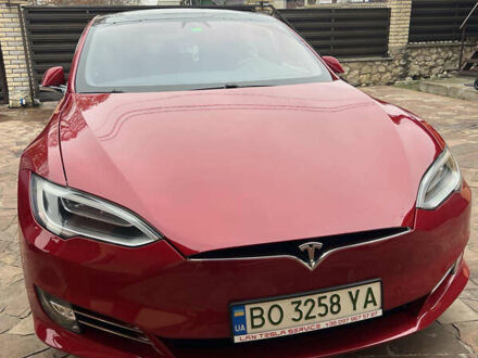 Червоний Тесла Модель С, об'ємом двигуна 0 л та пробігом 74 тис. км за 21000 $, фото 1 на Automoto.ua