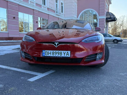 Червоний Тесла Модель С, об'ємом двигуна 0 л та пробігом 141 тис. км за 19000 $, фото 1 на Automoto.ua