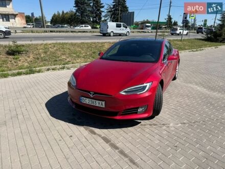Красный Тесла Модель С, объемом двигателя 0 л и пробегом 110 тыс. км за 21500 $, фото 1 на Automoto.ua