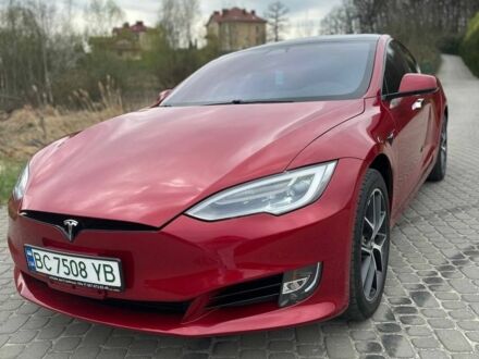 Червоний Тесла Модель С, об'ємом двигуна 0 л та пробігом 77 тис. км за 21000 $, фото 1 на Automoto.ua