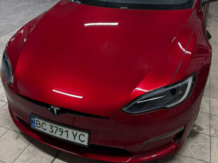 Червоний Тесла Модель С, об'ємом двигуна 0 л та пробігом 36 тис. км за 32900 $, фото 1 на Automoto.ua