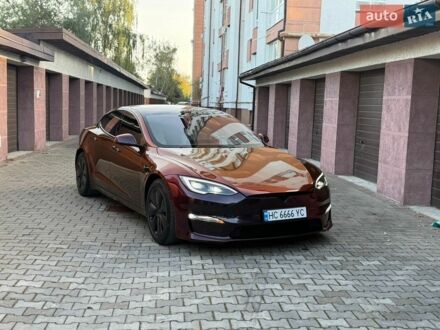 Червоний Тесла Модель С, об'ємом двигуна 0 л та пробігом 120 тис. км за 30500 $, фото 1 на Automoto.ua