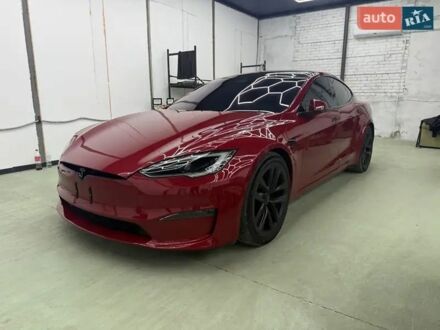 Червоний Тесла Модель С, об'ємом двигуна 0 л та пробігом 39 тис. км за 44500 $, фото 1 на Automoto.ua