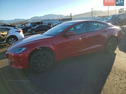 Червоний Тесла Модель С, об'ємом двигуна 0 л та пробігом 30 тис. км за 14000 $, фото 1 на Automoto.ua