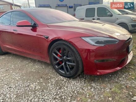 Червоний Тесла Модель С, об'ємом двигуна 0 л та пробігом 13 тис. км за 57900 $, фото 1 на Automoto.ua