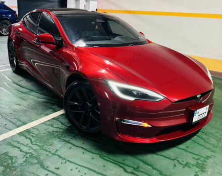 Червоний Тесла Модель С, об'ємом двигуна 0 л та пробігом 55 тис. км за 42000 $, фото 1 на Automoto.ua
