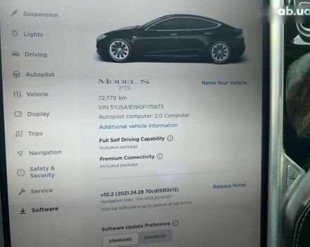 Тесла Модель С, объемом двигателя 0 л и пробегом 72 тыс. км за 19500 $, фото 17 на Automoto.ua