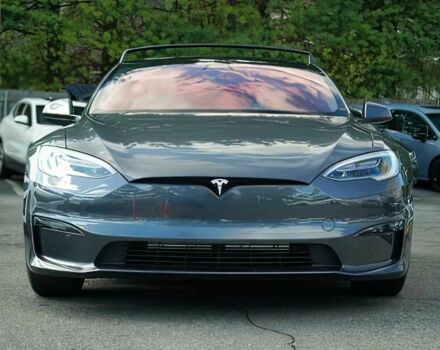 Серый Тесла Модель С, объемом двигателя 0 л и пробегом 17 тыс. км за 13400 $, фото 1 на Automoto.ua