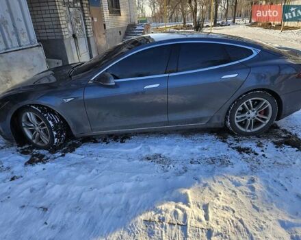 Сірий Тесла Модель С, об'ємом двигуна 0 л та пробігом 123 тис. км за 13500 $, фото 1 на Automoto.ua