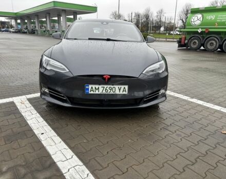 Серый Тесла Модель С, объемом двигателя 0 л и пробегом 198 тыс. км за 17300 $, фото 2 на Automoto.ua