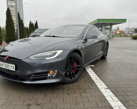 Серый Тесла Модель С, объемом двигателя 0 л и пробегом 198 тыс. км за 17300 $, фото 1 на Automoto.ua