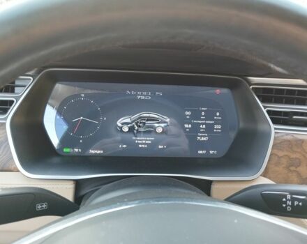 Серый Тесла Модель С, объемом двигателя 0 л и пробегом 75 тыс. км за 22500 $, фото 5 на Automoto.ua