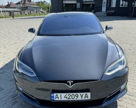 Серый Тесла Модель С, объемом двигателя 0 л и пробегом 56 тыс. км за 17000 $, фото 4 на Automoto.ua