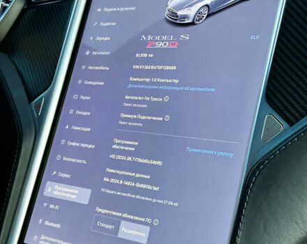 Сірий Тесла Модель С, об'ємом двигуна 0 л та пробігом 102 тис. км за 20750 $, фото 17 на Automoto.ua