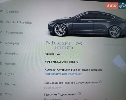 Сірий Тесла Модель С, об'ємом двигуна 0 л та пробігом 150 тис. км за 21500 $, фото 15 на Automoto.ua