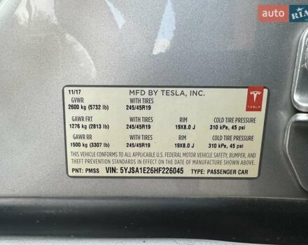 Тесла Модель С 2017 в Одессе на Automoto.ua Серый Тесла Модель С, объемом двигателя 0 л и пробегом 130 тыс. км за 23000 $, фото 20 на Automoto.ua