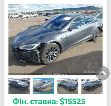 Серый Тесла Модель С, объемом двигателя 0 л и пробегом 110 тыс. км за 24000 $, фото 2 на Automoto.ua