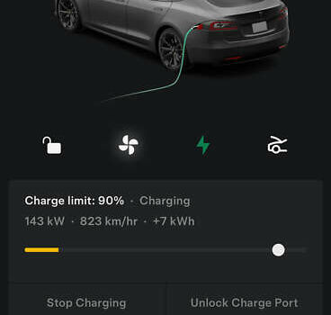 Серый Тесла Модель С, объемом двигателя 0 л и пробегом 220 тыс. км за 23999 $, фото 16 на Automoto.ua