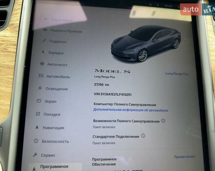 Сірий Тесла Модель С, об'ємом двигуна 0 л та пробігом 27 тис. км за 35000 $, фото 12 на Automoto.ua