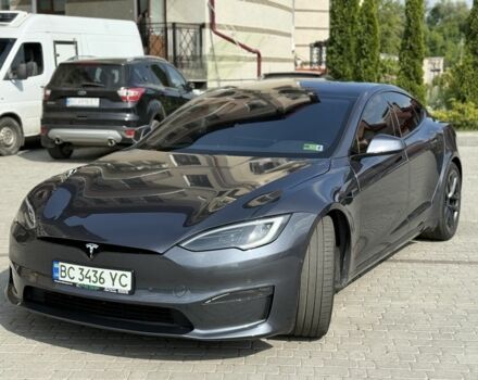 Серый Тесла Модель С, объемом двигателя 0 л и пробегом 74 тыс. км за 39900 $, фото 2 на Automoto.ua
