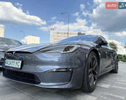 Серый Тесла Модель С, объемом двигателя 0 л и пробегом 12 тыс. км за 57770 $, фото 1 на Automoto.ua