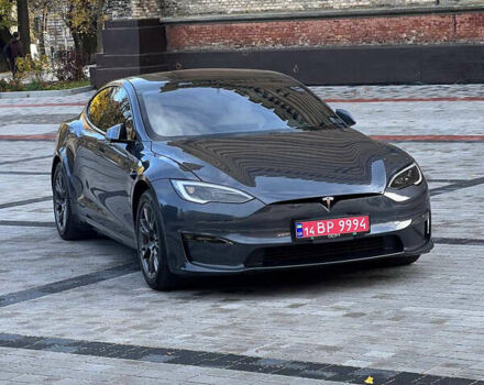 Сірий Тесла Модель С, об'ємом двигуна 0 л та пробігом 7 тис. км за 77777 $, фото 2 на Automoto.ua