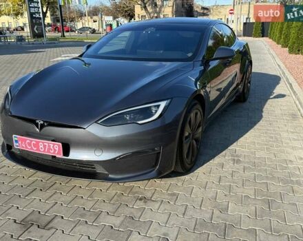 Серый Тесла Модель С, объемом двигателя 0 л и пробегом 48 тыс. км за 42900 $, фото 7 на Automoto.ua