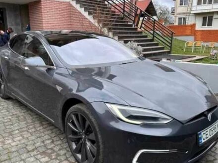 Серый Тесла Модель С, объемом двигателя 0 л и пробегом 97 тыс. км за 13563 $, фото 1 на Automoto.ua