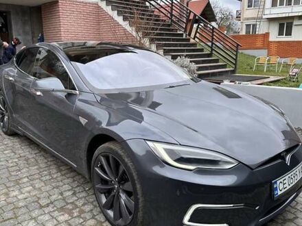 Сірий Тесла Модель С, об'ємом двигуна 0 л та пробігом 97 тис. км за 14999 $, фото 1 на Automoto.ua