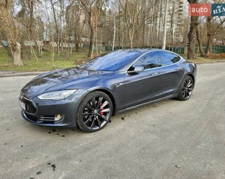 Сірий Тесла Модель С, об'ємом двигуна 0 л та пробігом 130 тис. км за 18500 $, фото 1 на Automoto.ua