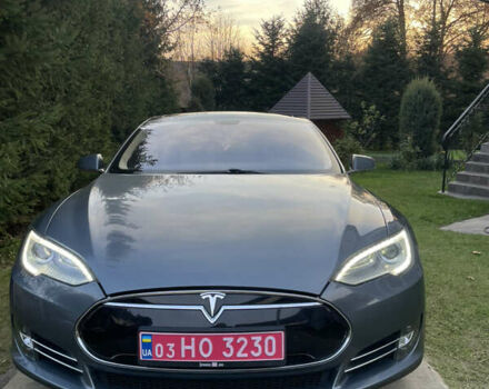 Серый Тесла Модель С, объемом двигателя 0 л и пробегом 172 тыс. км за 13500 $, фото 1 на Automoto.ua